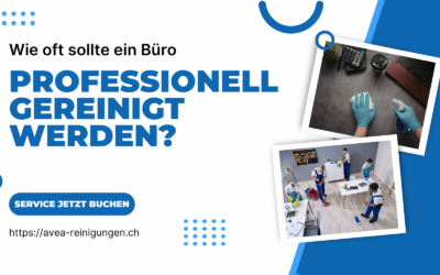 Wie oft sollte ein Büro professionell gereinigt werden?