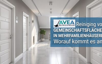 Reinigung von Gemeinschaftsflächen in Mehrfamilienhäusern: Worauf kommt es an?