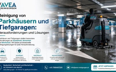 Reinigung von Parkhäusern und Tiefgaragen: Herausforderungen und Lösungen