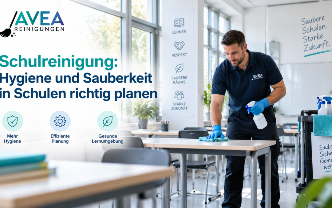 Schulreinigung: Hygiene und Sauberkeit in Schulen richtig planen