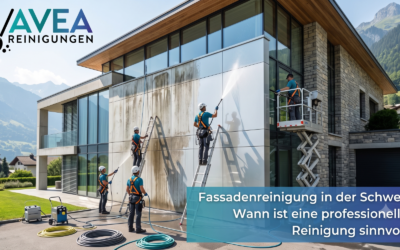 Fassadenreinigung in der Schweiz: Wann ist eine professionelle Reinigung sinnvoll?
